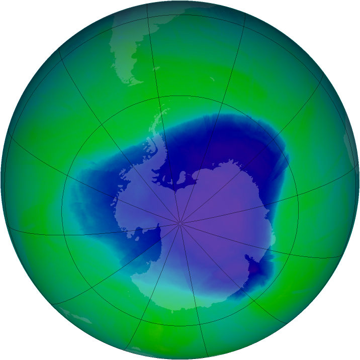Ozone Map 2008-11-14